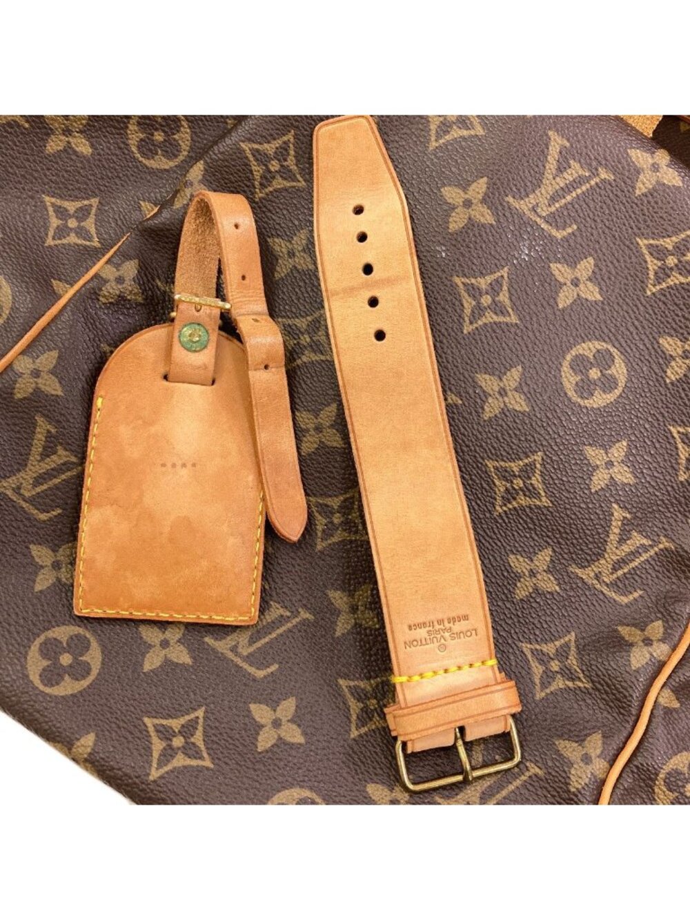 Louis Vuitton Keepall 50 Boston Bag Monogram Canvas - Picture 14 of 15